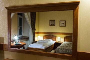 Фото номера Большой двухместный номер с 1 кроватью Отель Hotel Staromiejski г. Красныстав 7
